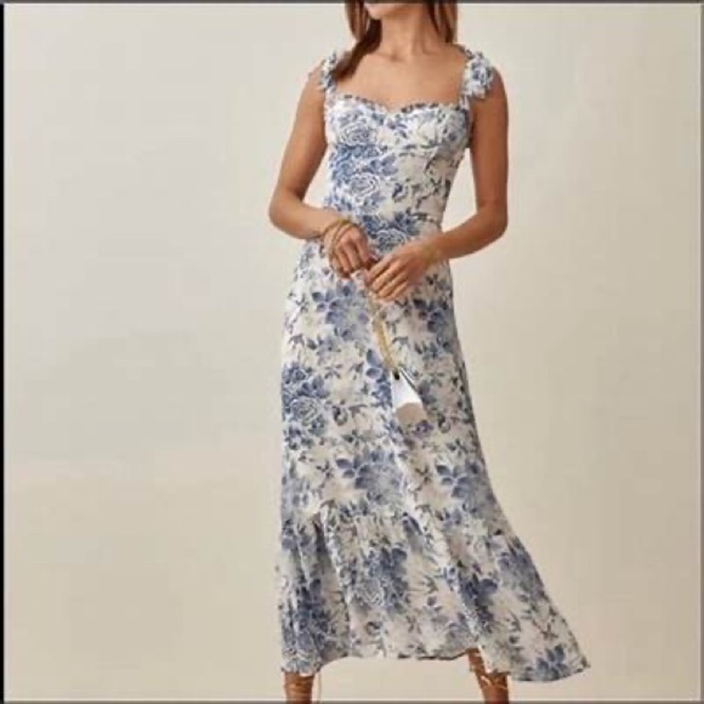 Reformation Nikita Dress in Pompadour size 10